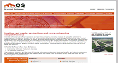 Desktop Screenshot of oriental-software.com